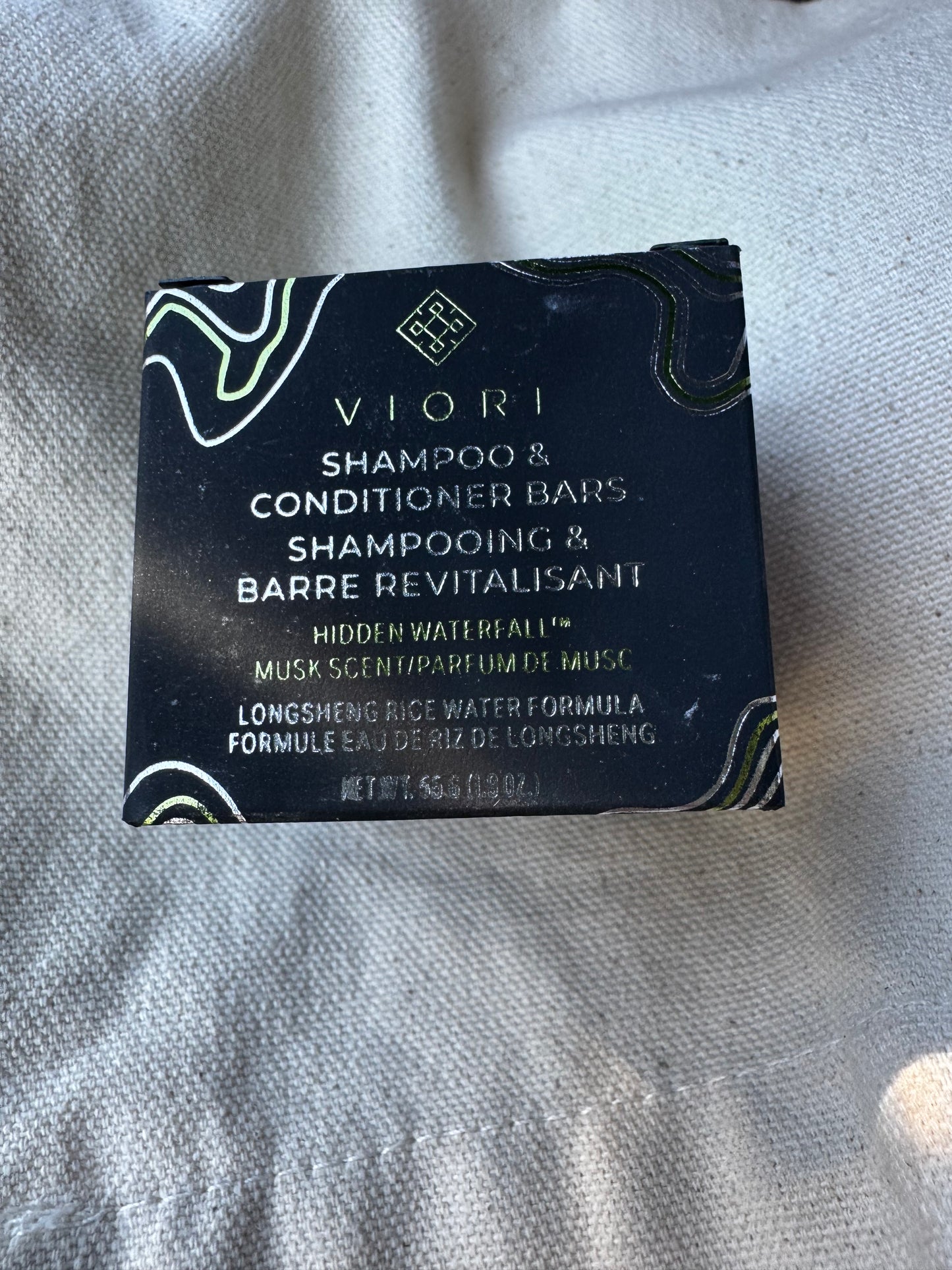 Travel shampoo & conditioner bars