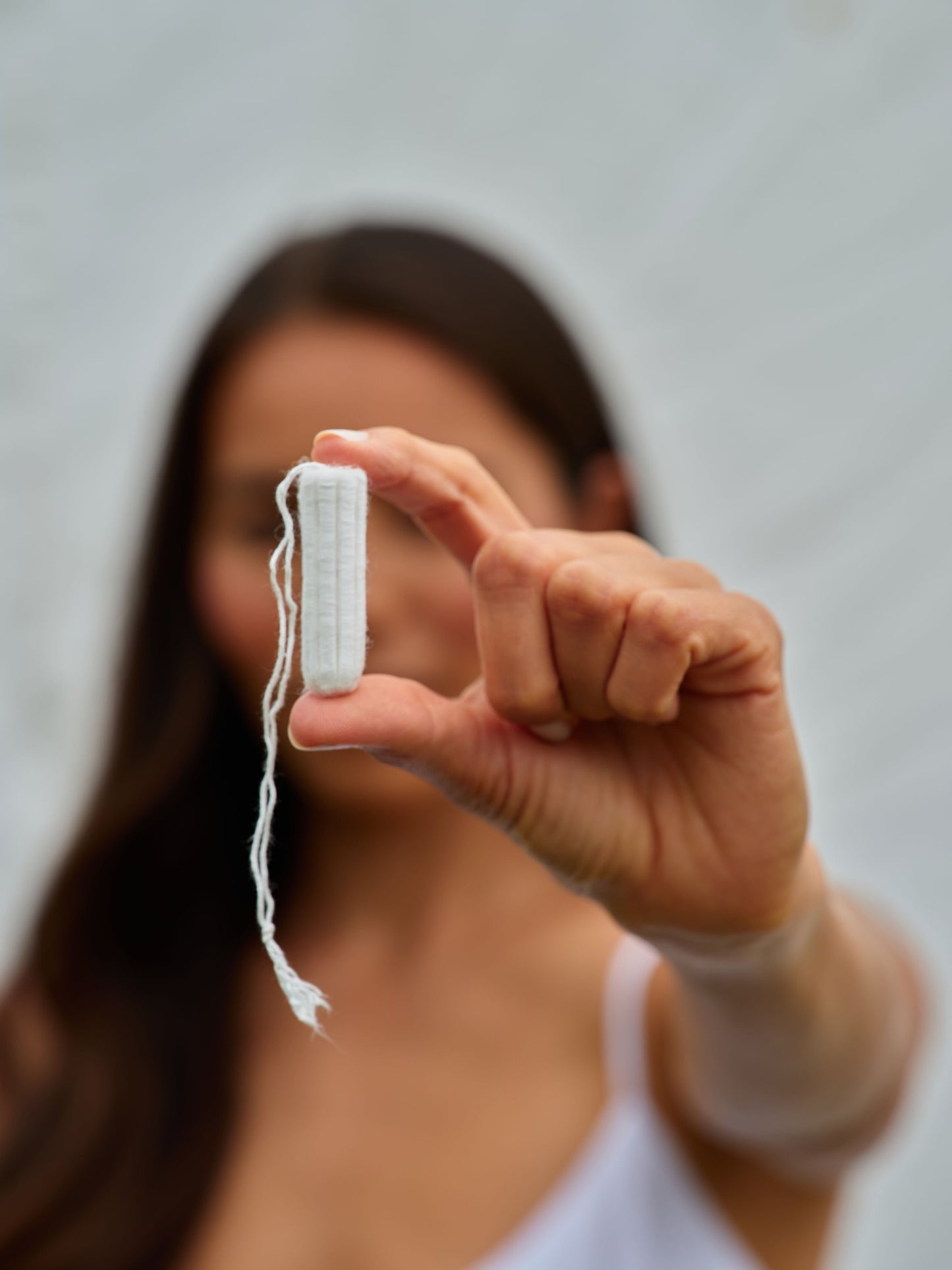 Organic Cotton Non-Applicator Tampons- Regular Absorbency - Non shed security veil