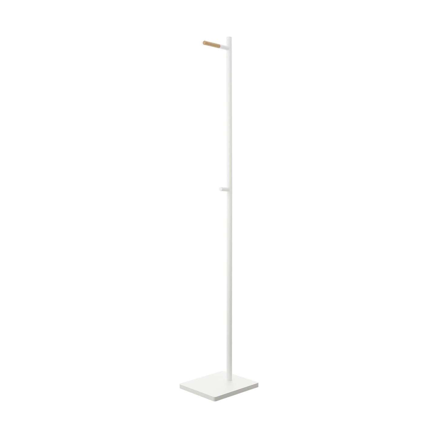 Coat Rack (63.98" H) - Steel + Wood