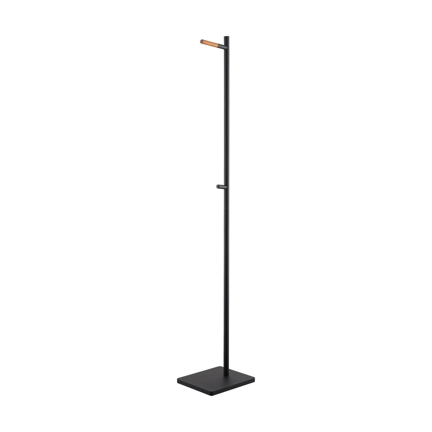 Coat Rack (63.98" H) - Steel + Wood
