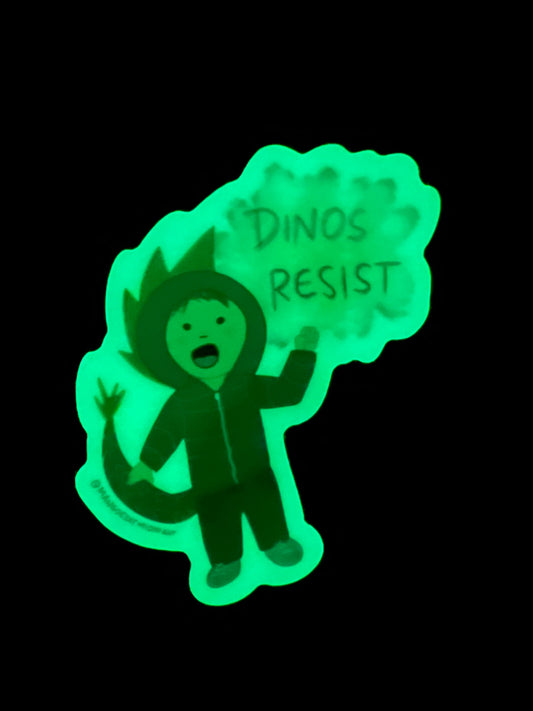 Dinos Resist Glow in the Dark