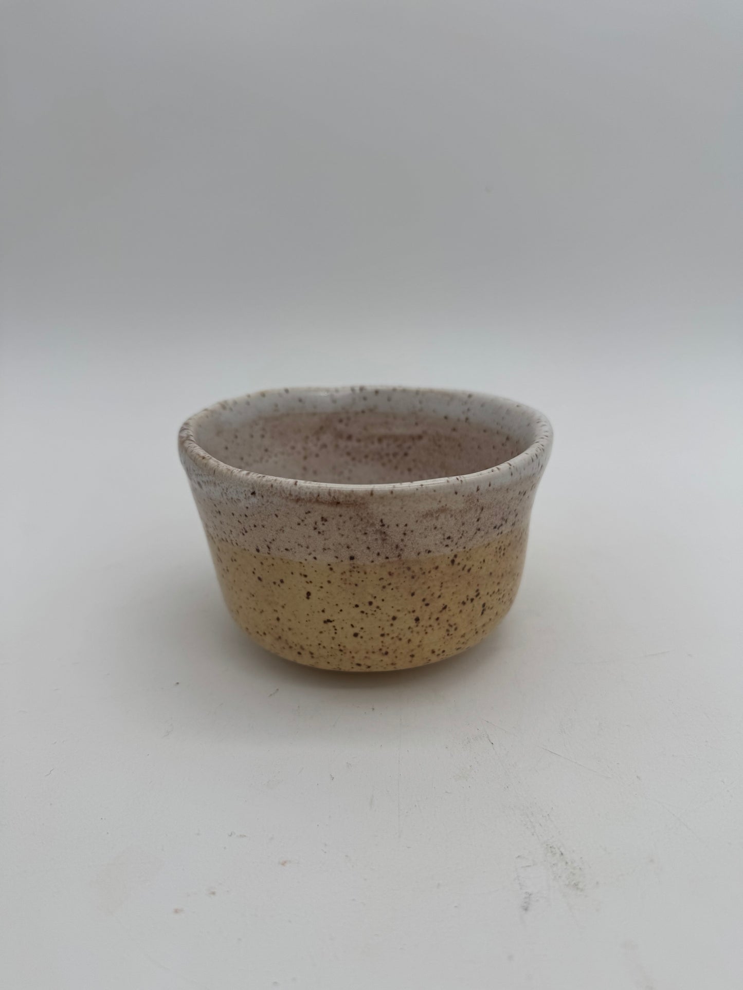 Ceramic hyacinth speckle cup