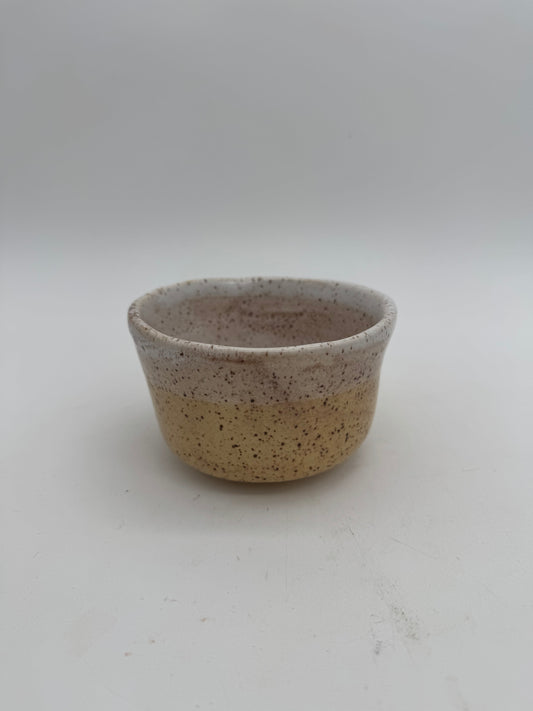 Ceramic hyacinth speckle cup