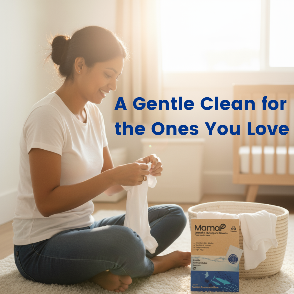 SLS-Free Laundry Detergent Sheets (Sensitive Skin)