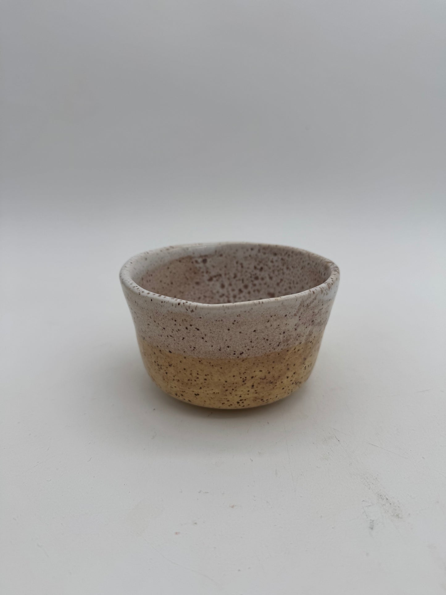 Ceramic hyacinth speckle cup