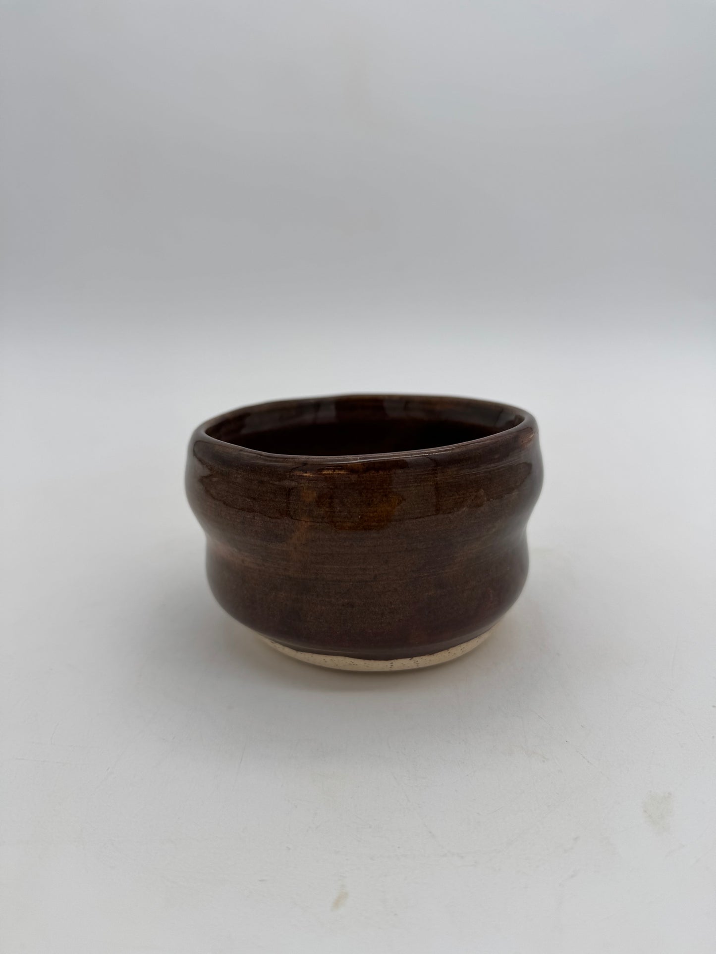 Ceramic brown mug