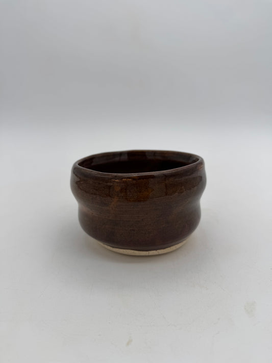 Ceramic brown mug