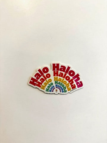 Halo Haloha Stickers