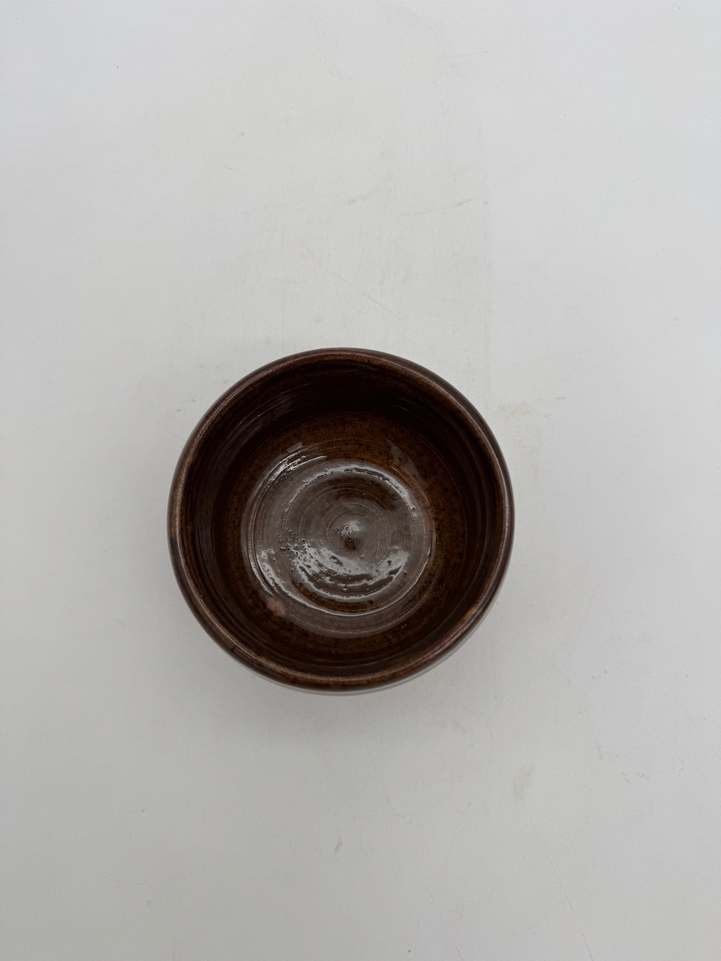 Ceramic brown mug