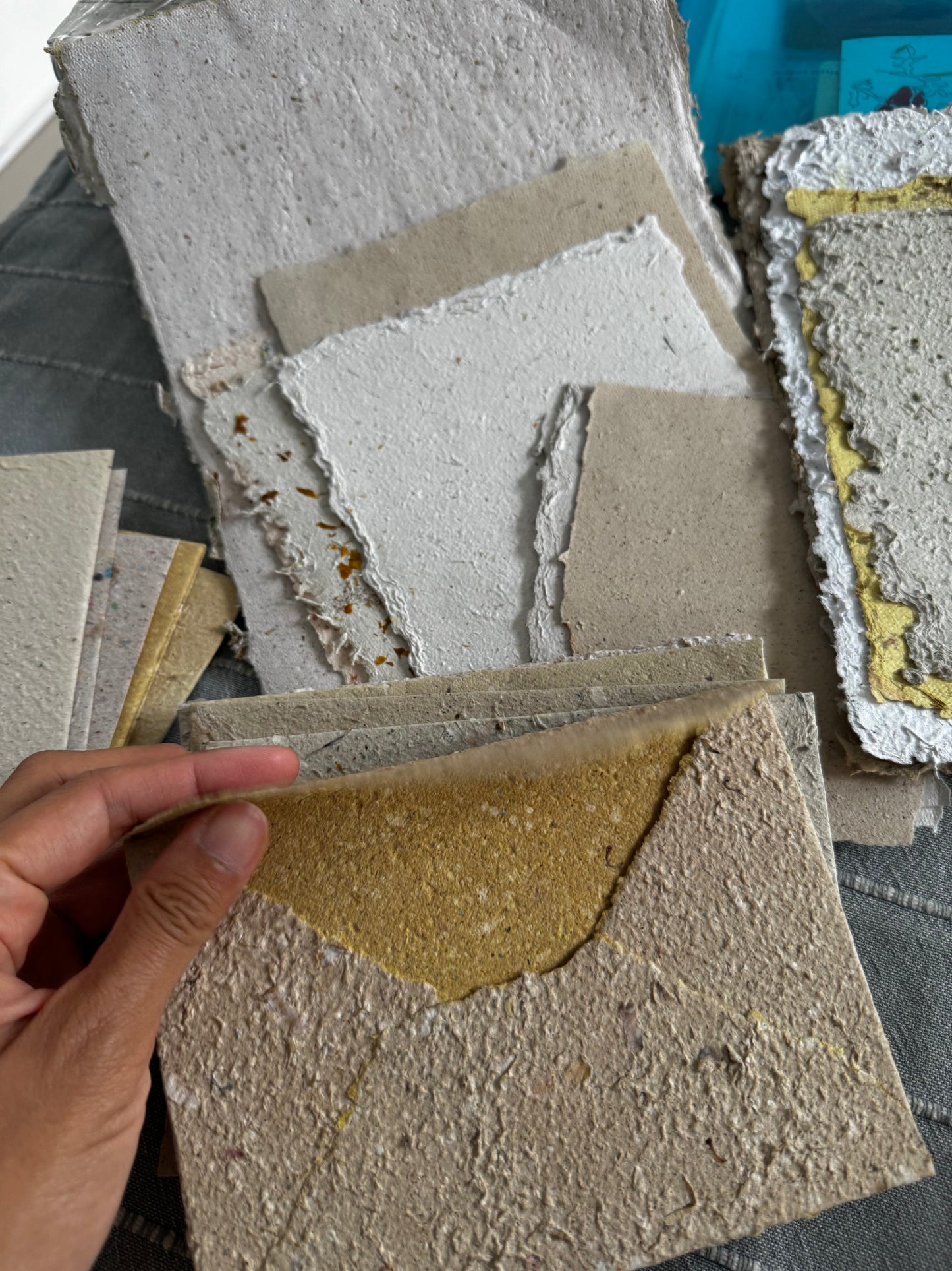 Handmade Recycled Paper Stationary