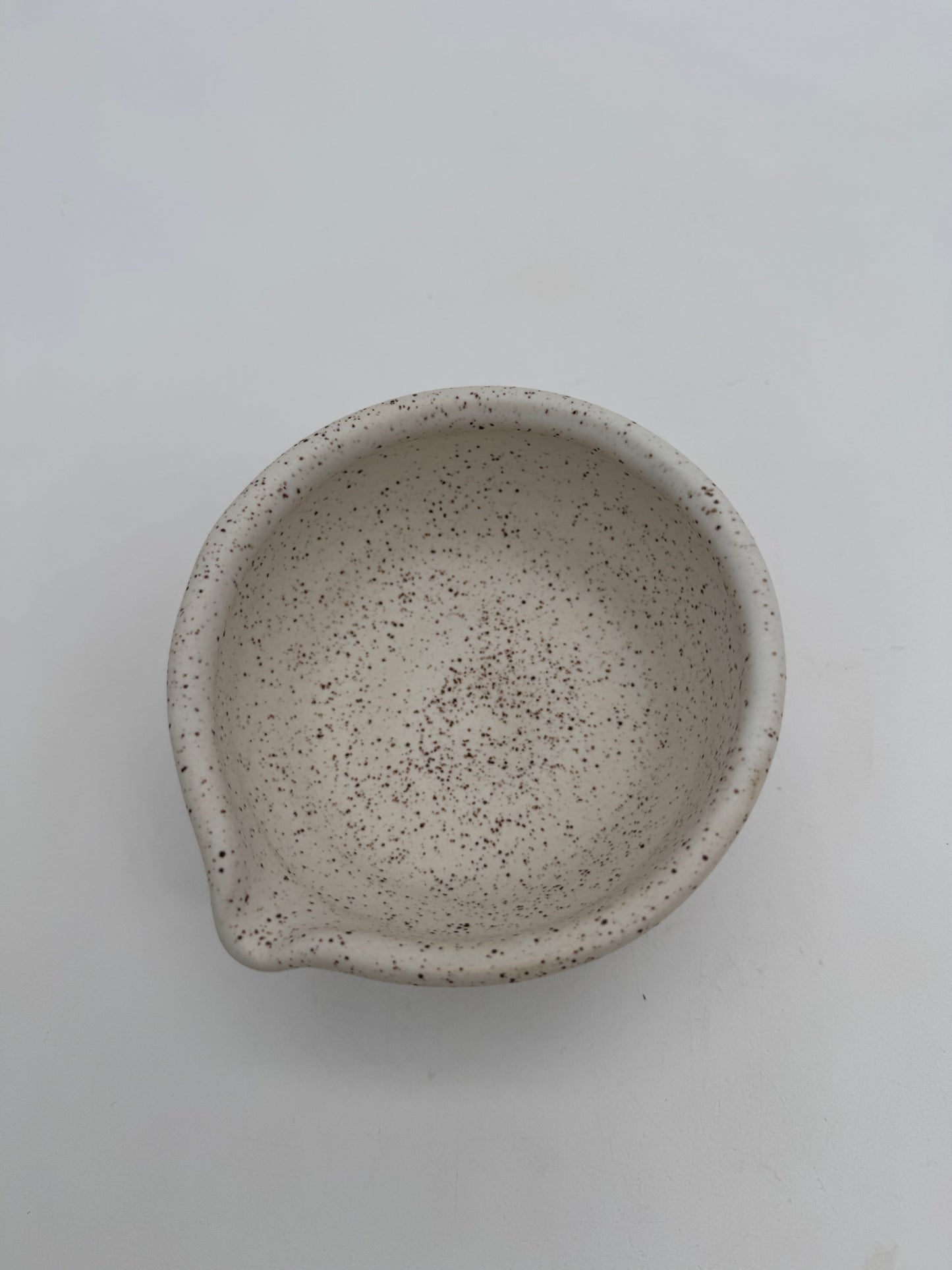 Ceramic matte matcha bowl