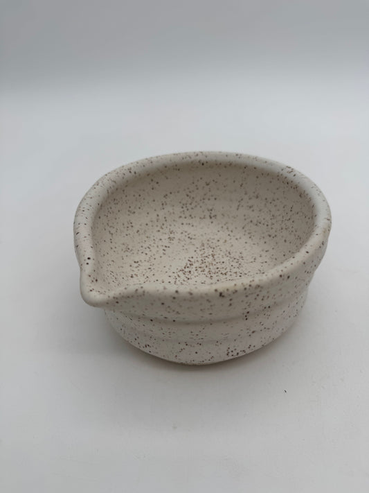 Ceramic matte matcha bowl