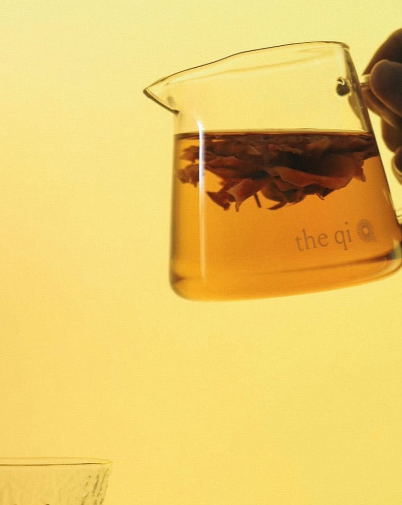 Small glass pot