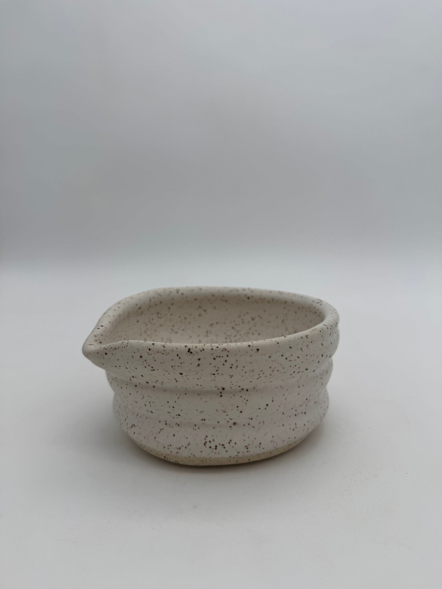 Ceramic matte matcha bowl