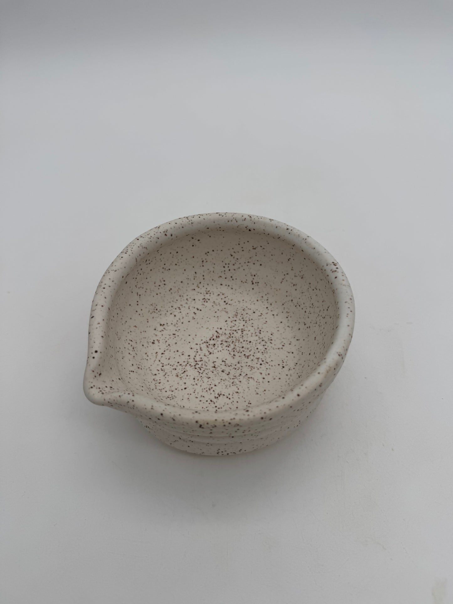 Ceramic matte matcha bowl