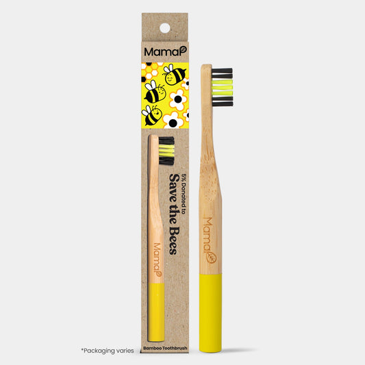 Kids Bamboo Toothbrush Save The Bees