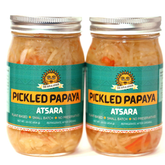 PICKLED PAPAYA ATSARA Double Delight (Save $1)