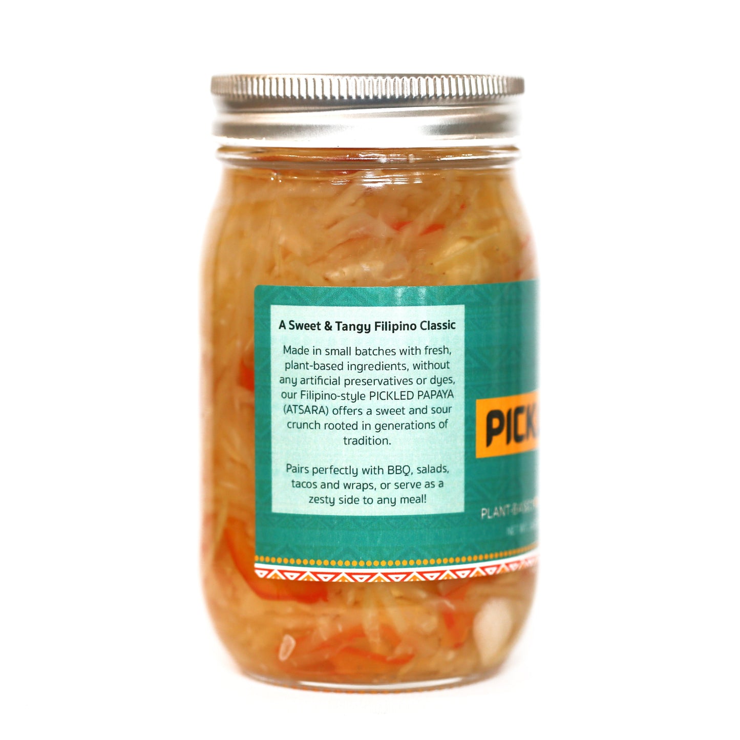 PICKLED PAPAYA ATSARA Solo Jar