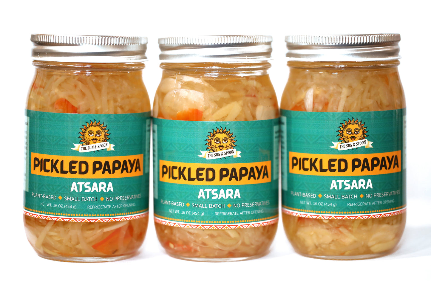 PICKLED PAPAYA ATSARA Triple Treat (Best Value - Save $2)