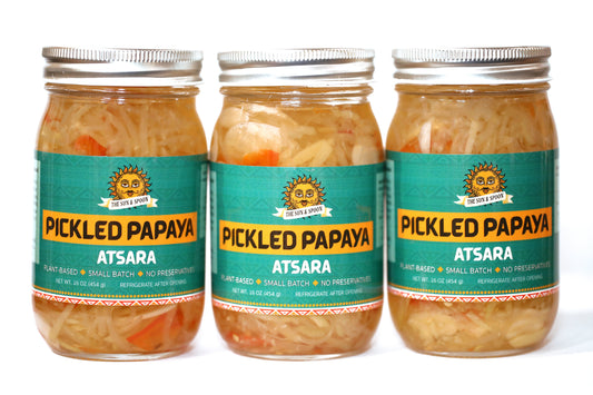 PICKLED PAPAYA ATSARA Triple Treat (Best Value - Save $2)