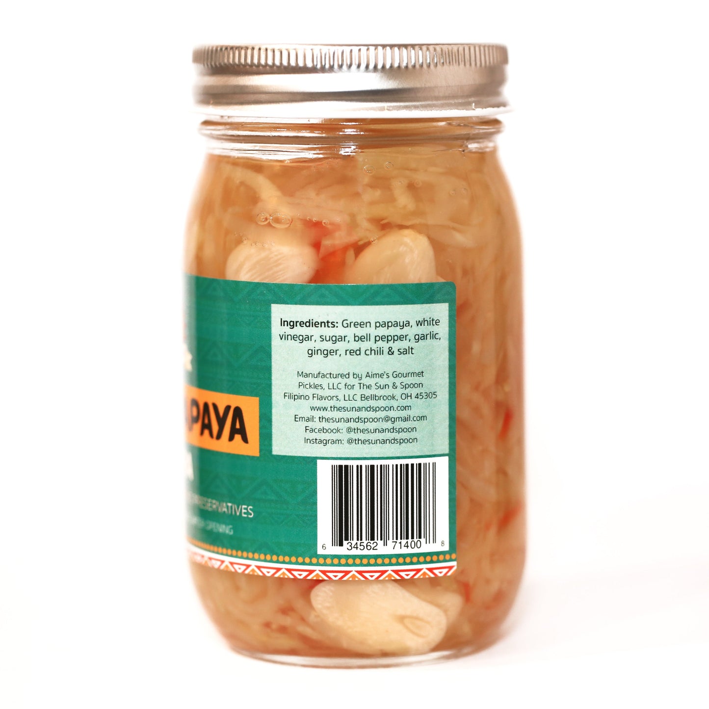 PICKLED PAPAYA ATSARA Double Delight (Save $1)