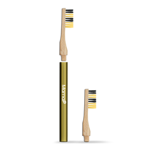 Revolve Manual Toothbrush with Replaceable Head - Save the Bees
