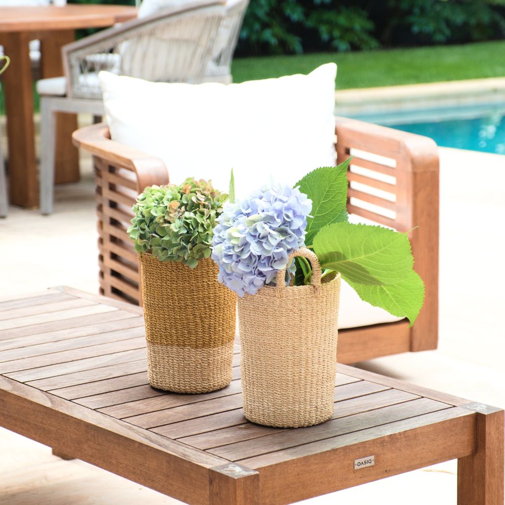 Natural Vase Basket - Handmade Baskets | LIKHÂ