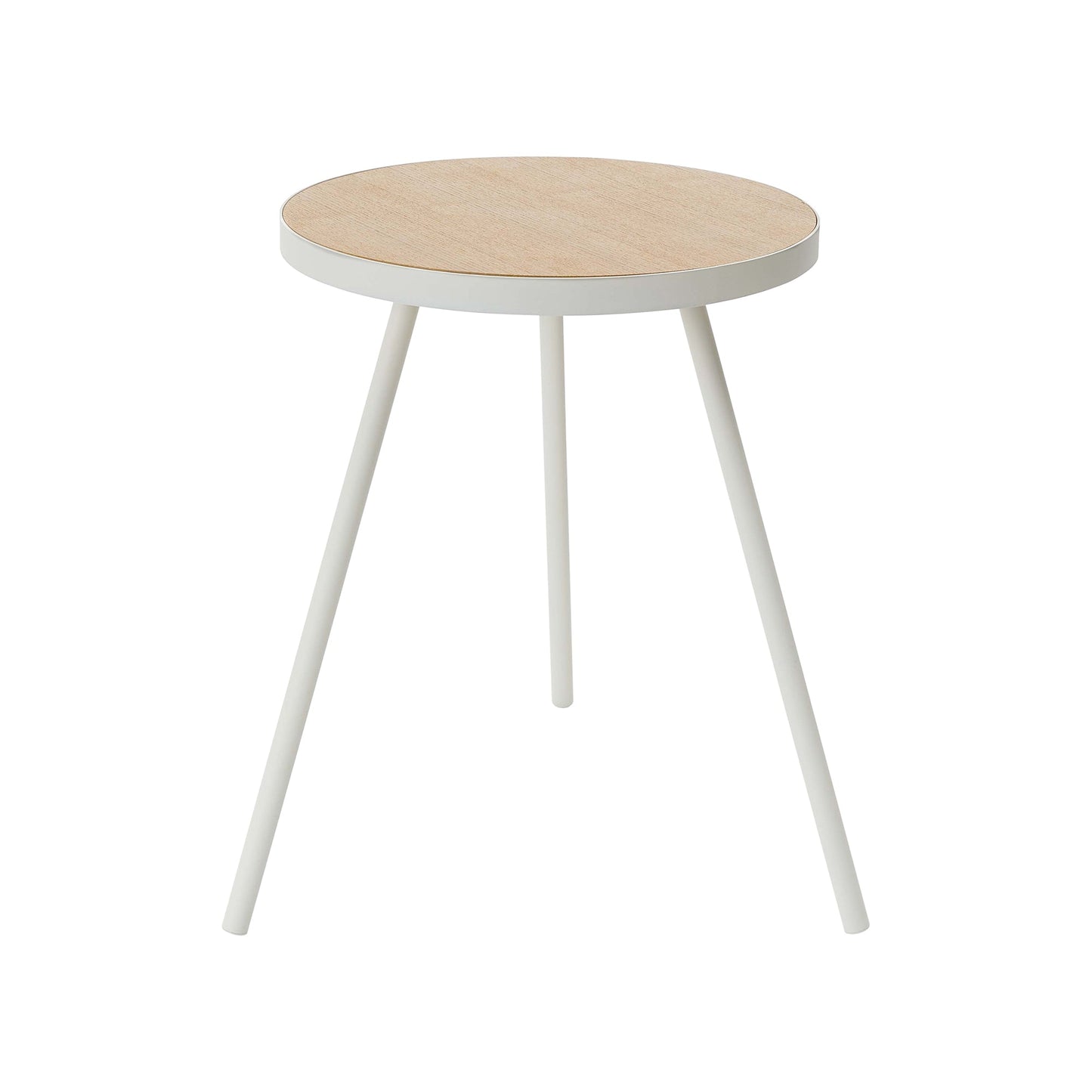 Side Table (20" H)  - Steel + Wood