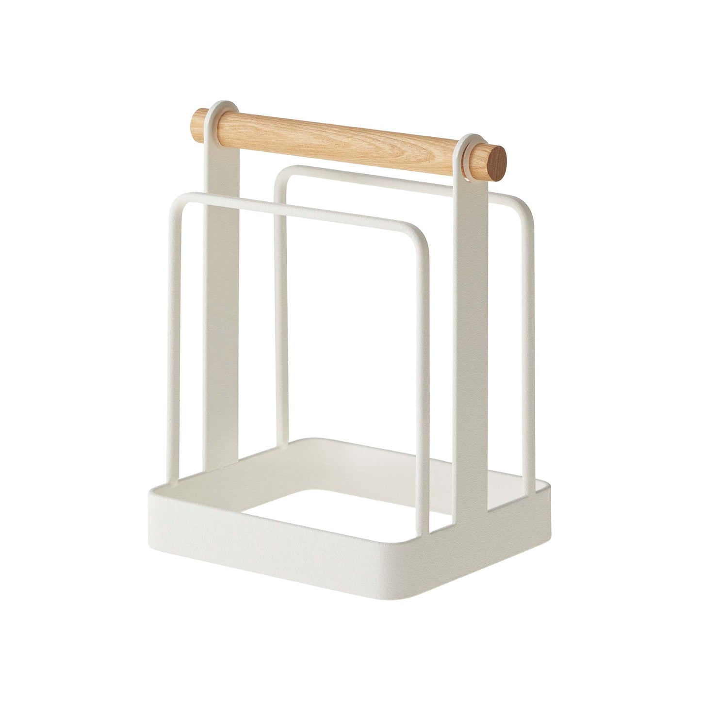Cutting Board Stand - Steel + Wood