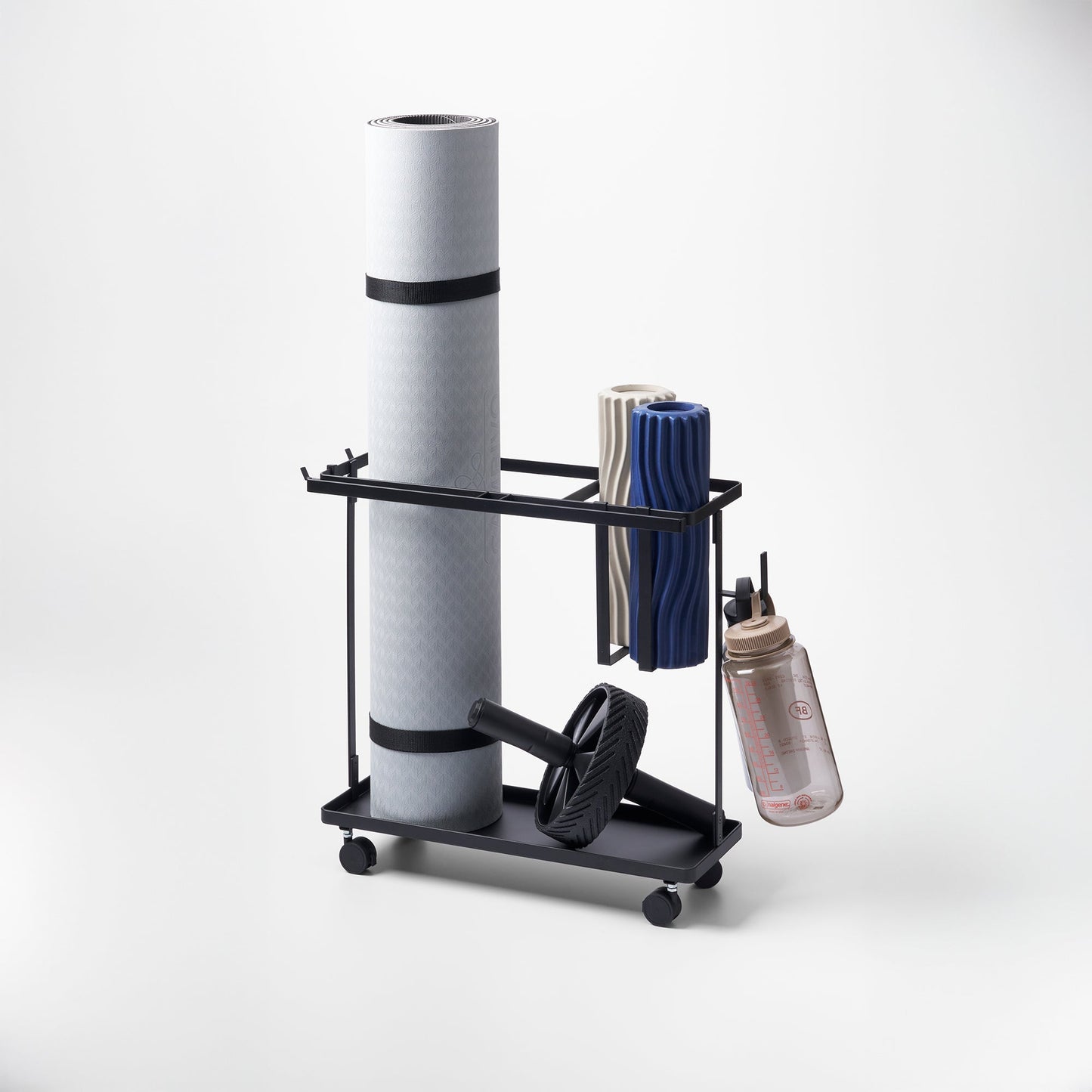 Fitness Equipment Storage Cart - Steel