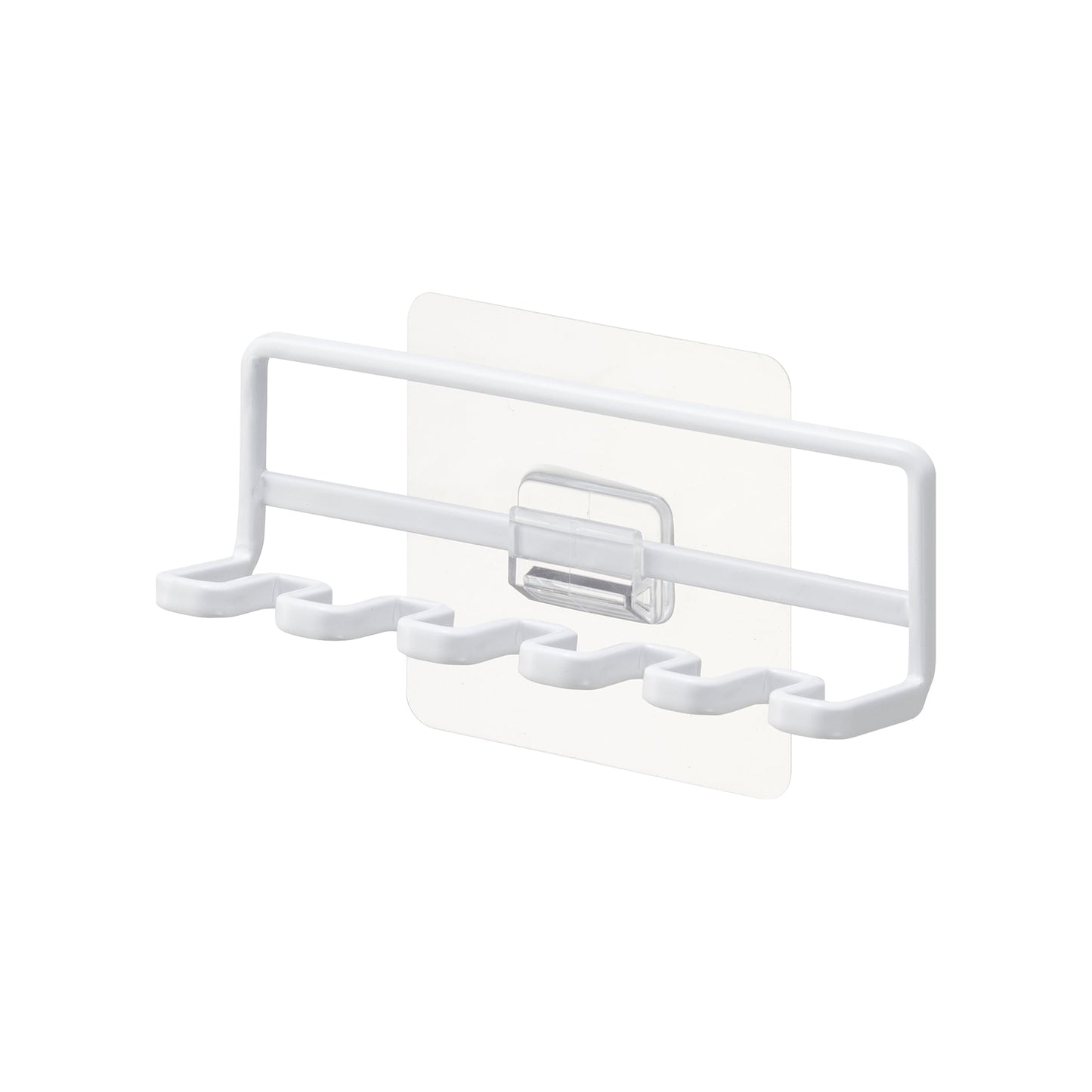 Traceless Adhesive Toothbrush Holder - Steel